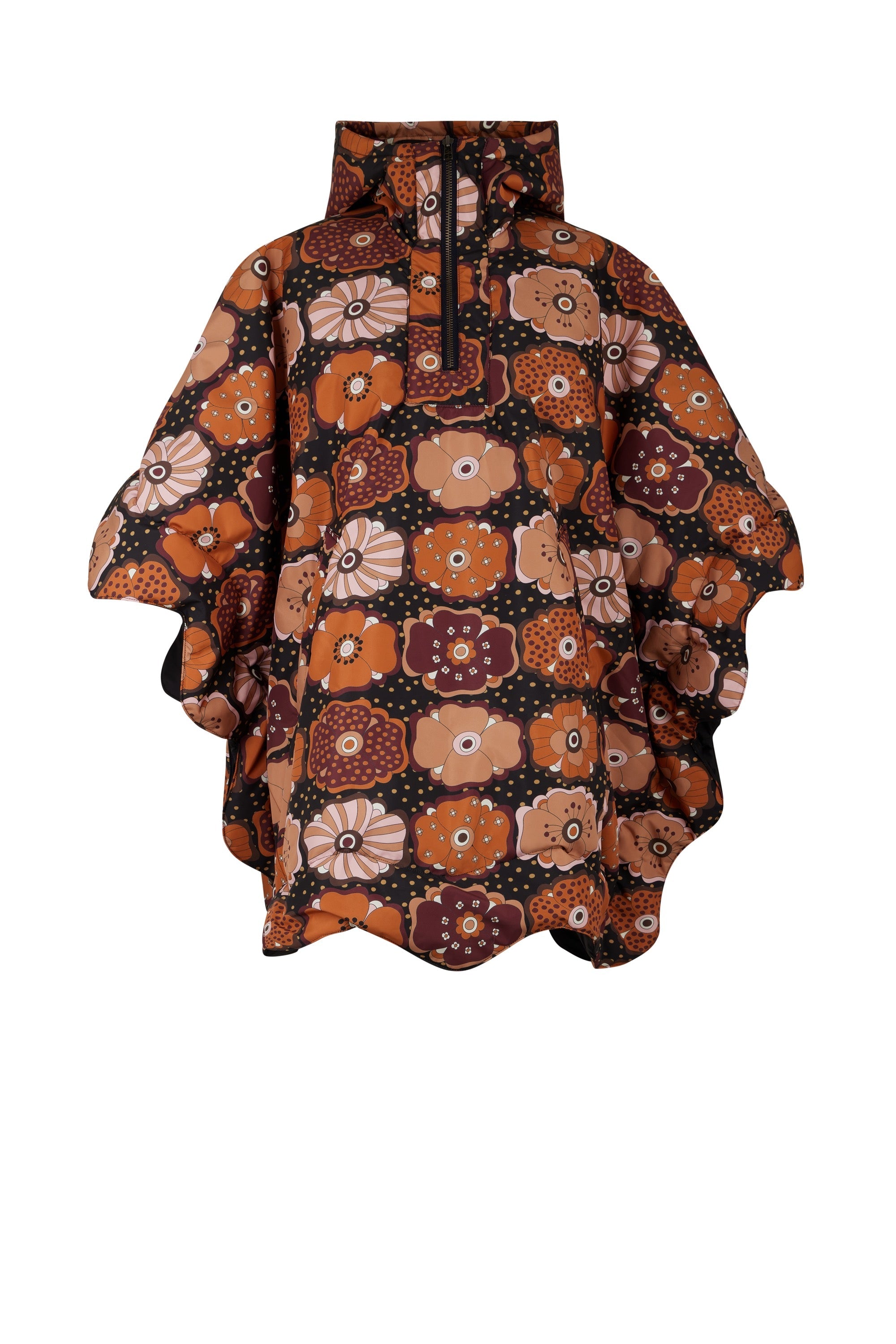 Cape Fluffy Fleur - Multicolore