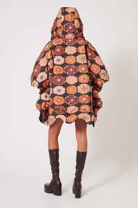 Cape Fluffy Fleur - Multicolore