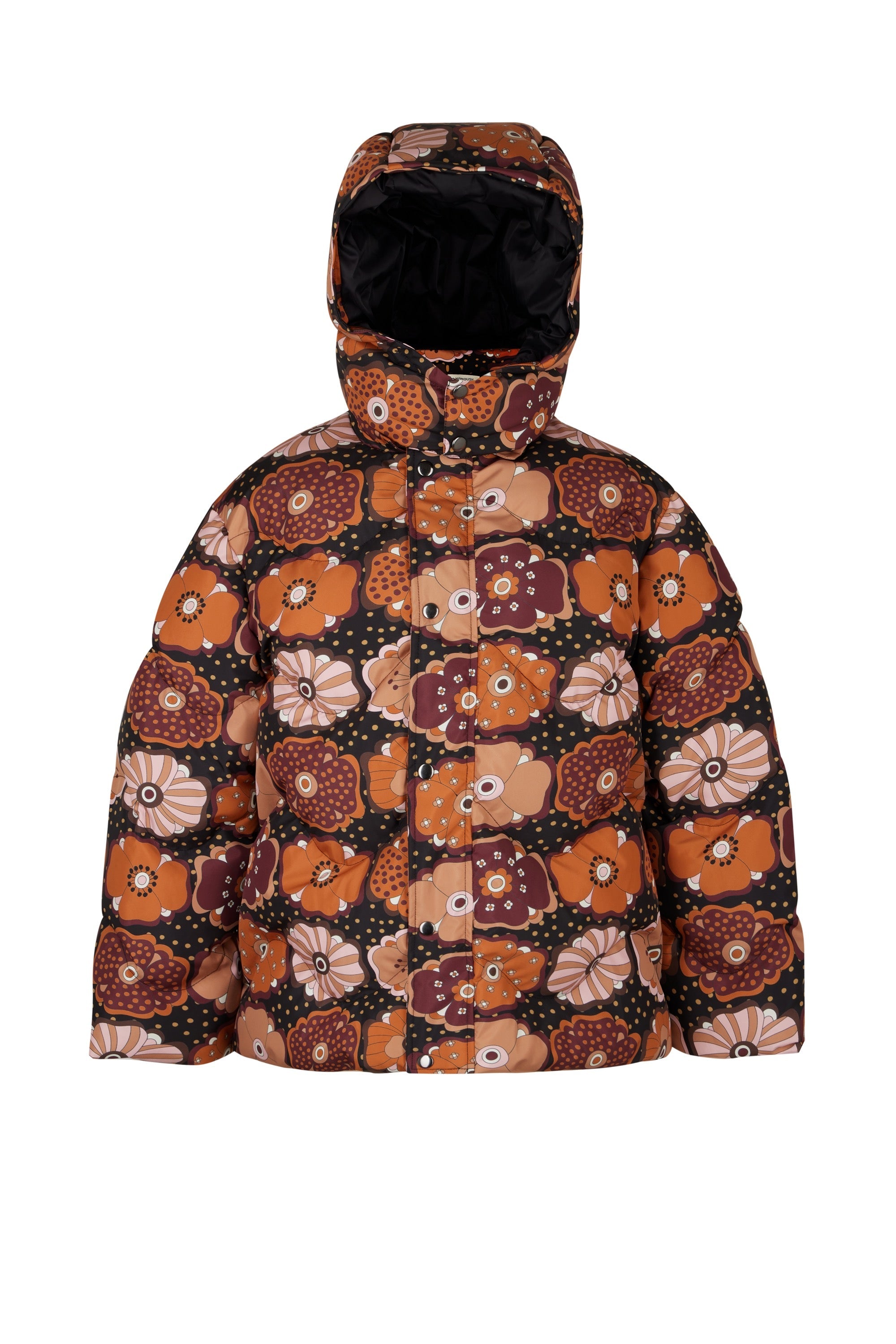 Veste Bouffante Fluffy Fleur - Multicolore