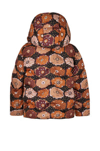 Veste Bouffante Fluffy Fleur - Multicolore