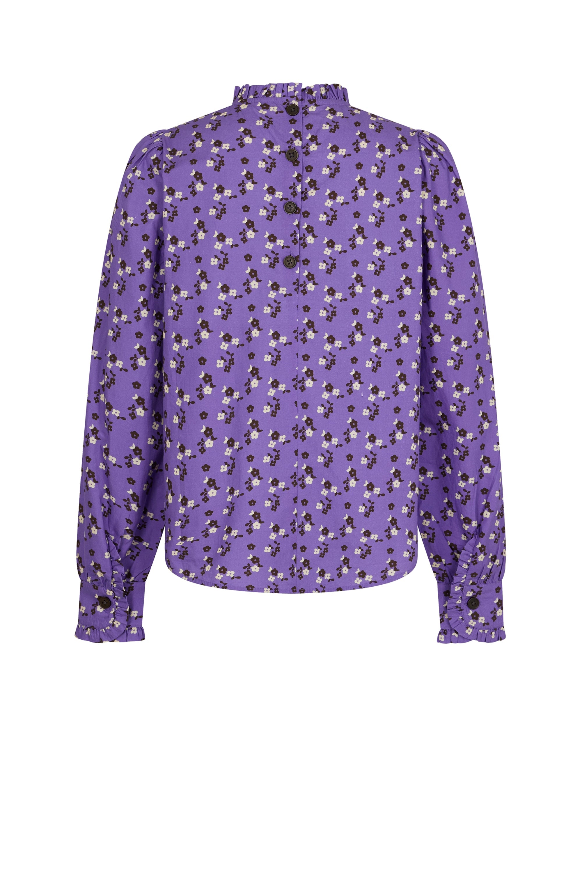 Top à imprimé 70's - Violet