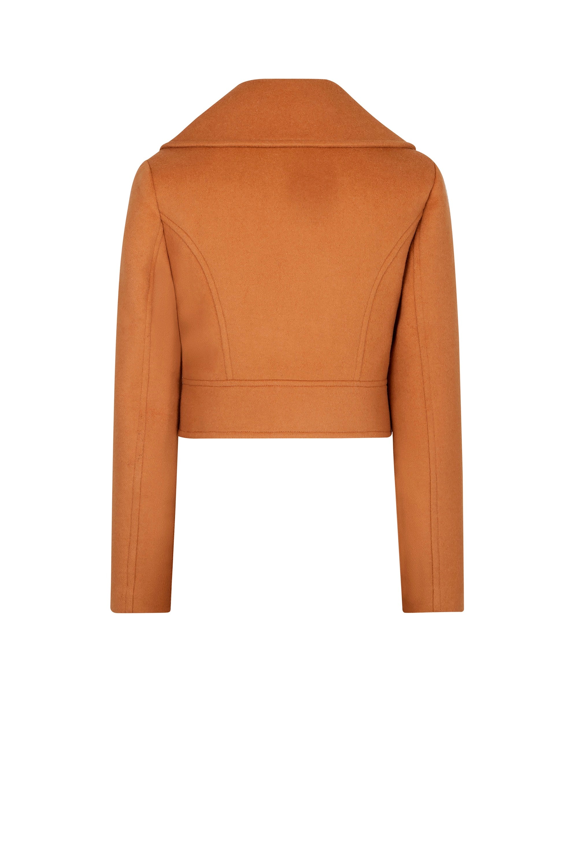 Veste en gabardine de laine - Camel