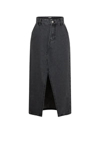 Jupe Harlow en denim - Gris