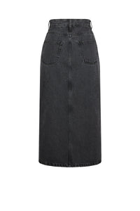 Jupe Harlow en denim - Gris