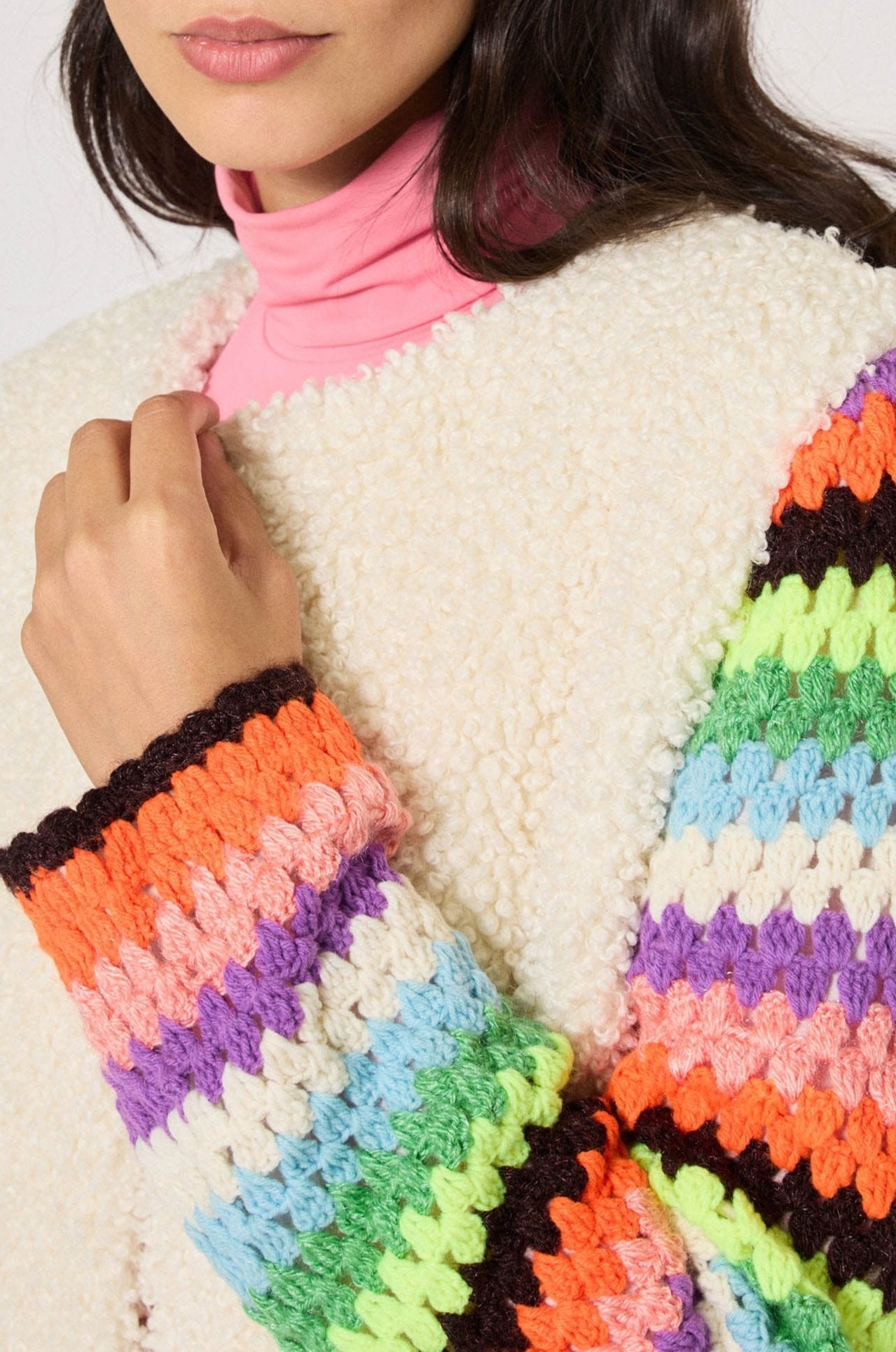 Manteau Indie Fur - Multicolore