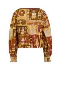 Blouse Légende Médiévale - Marron