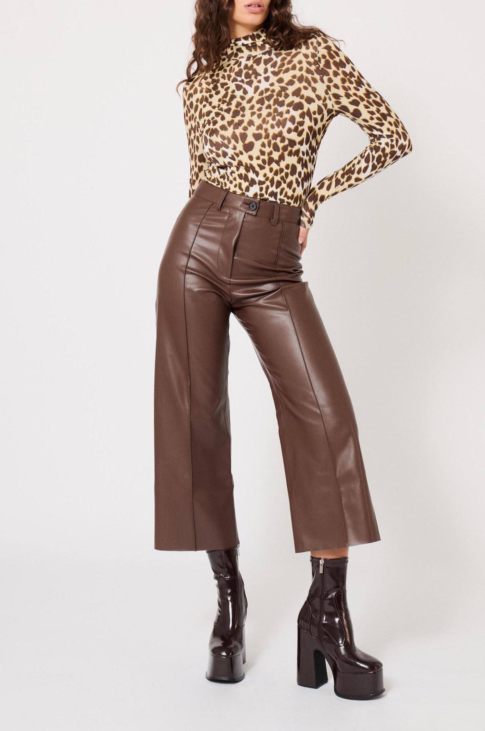 Pantalon Mamie - Marron