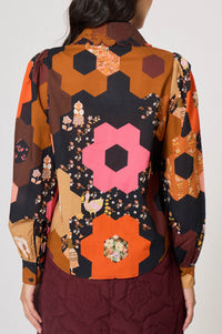 Chemise Patchwork Médiéval - Multicolore