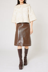 Manteau Patchwork Médiéval - Beige