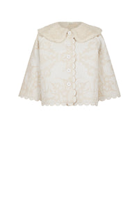 Manteau Patchwork Médiéval - Beige