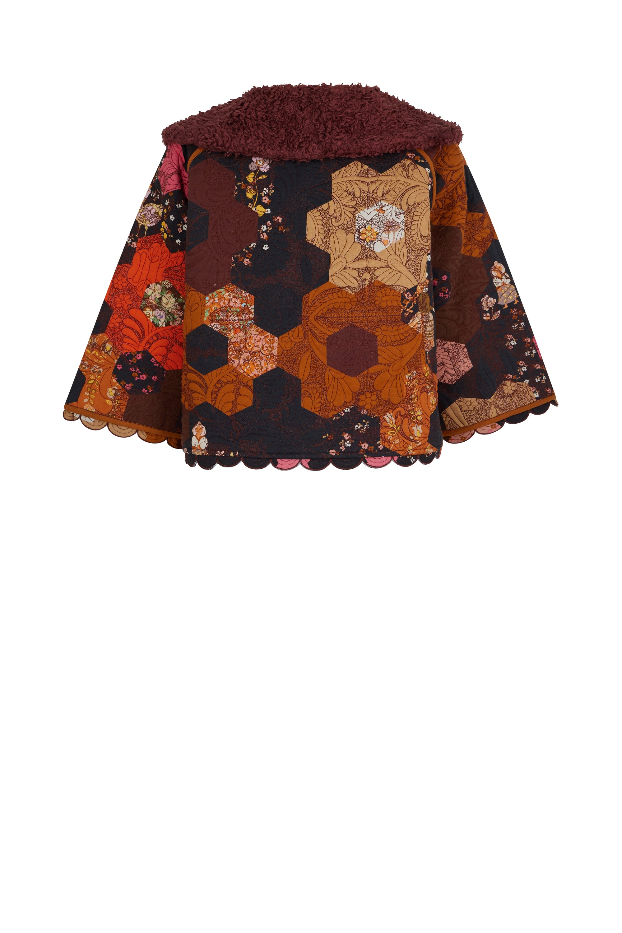 Manteau Patchwork Médiéval - Multicolore
