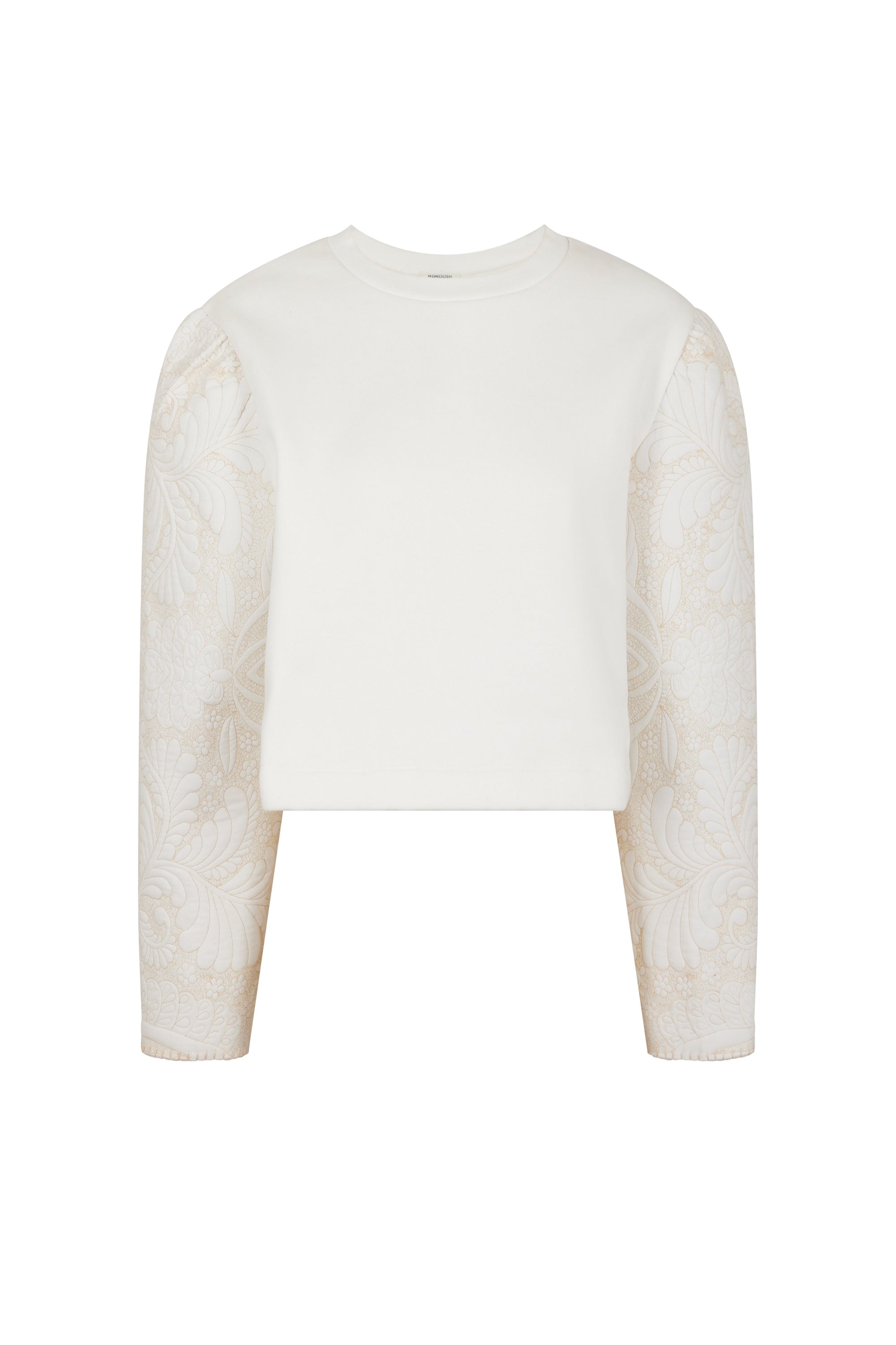 T-shirt Patchwork Médiéval - Beige