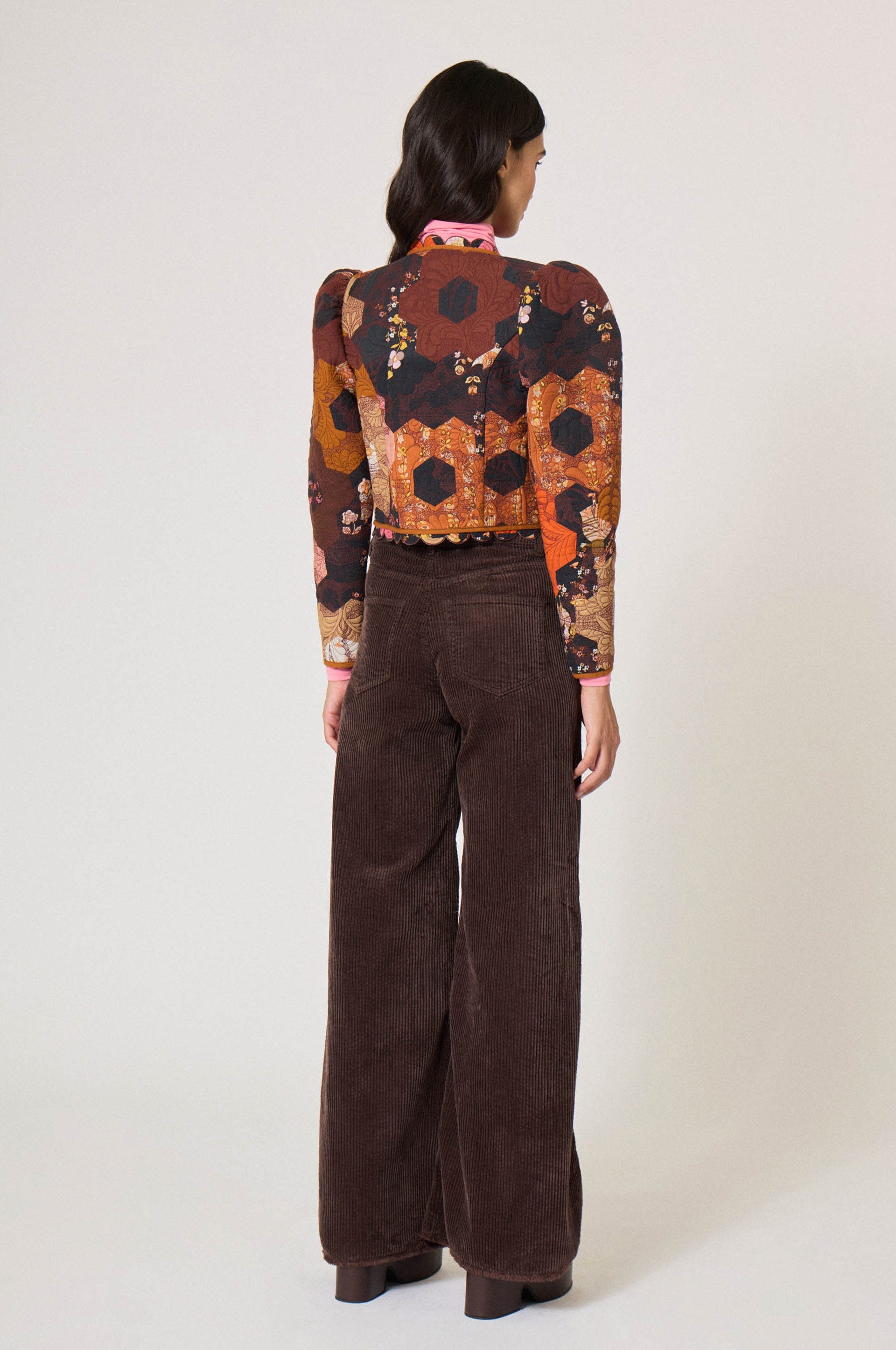 Veste Médiévale Patchwork - Multicolore