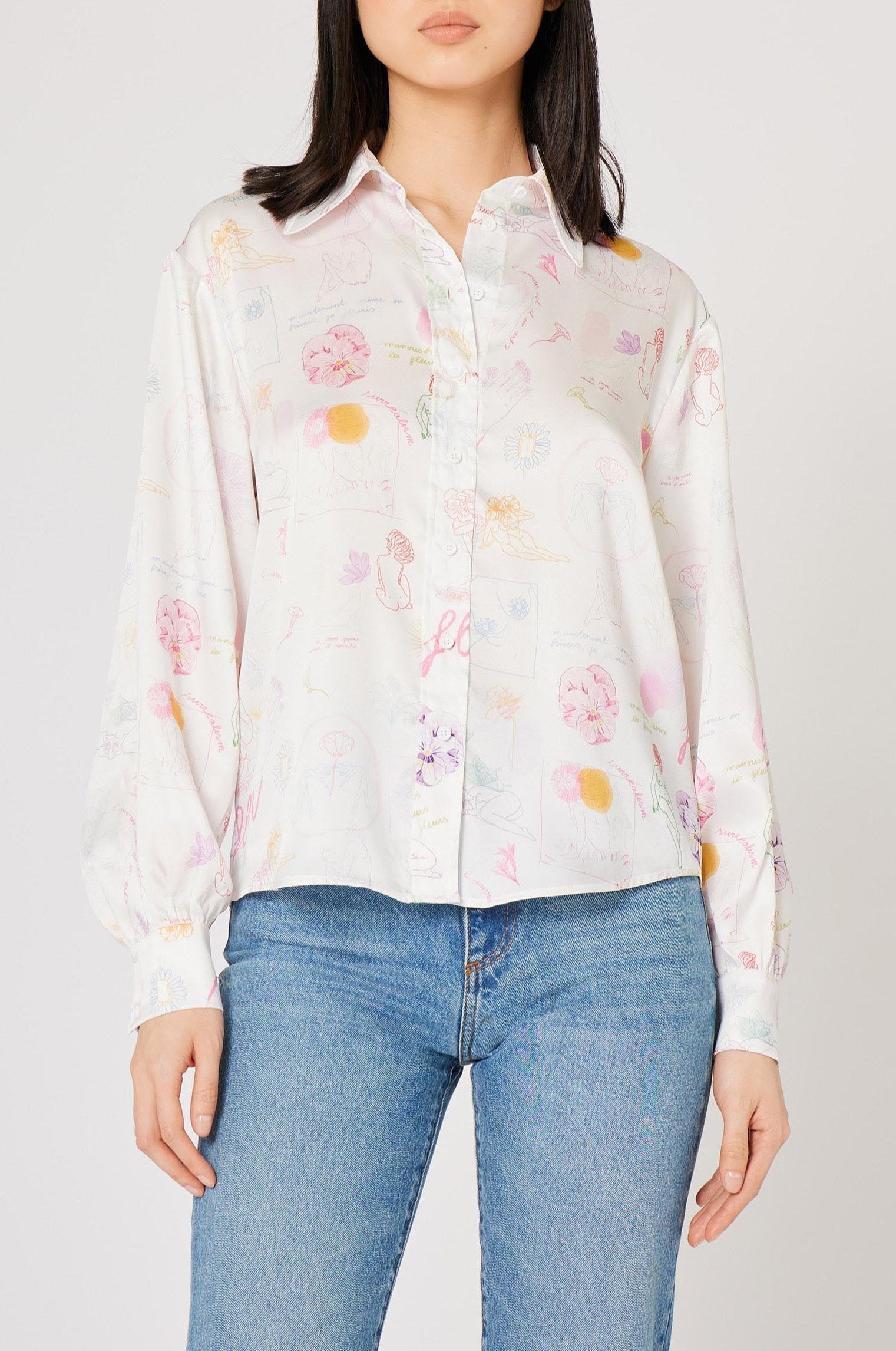 Chemise Natacha Croquis - Multicolore