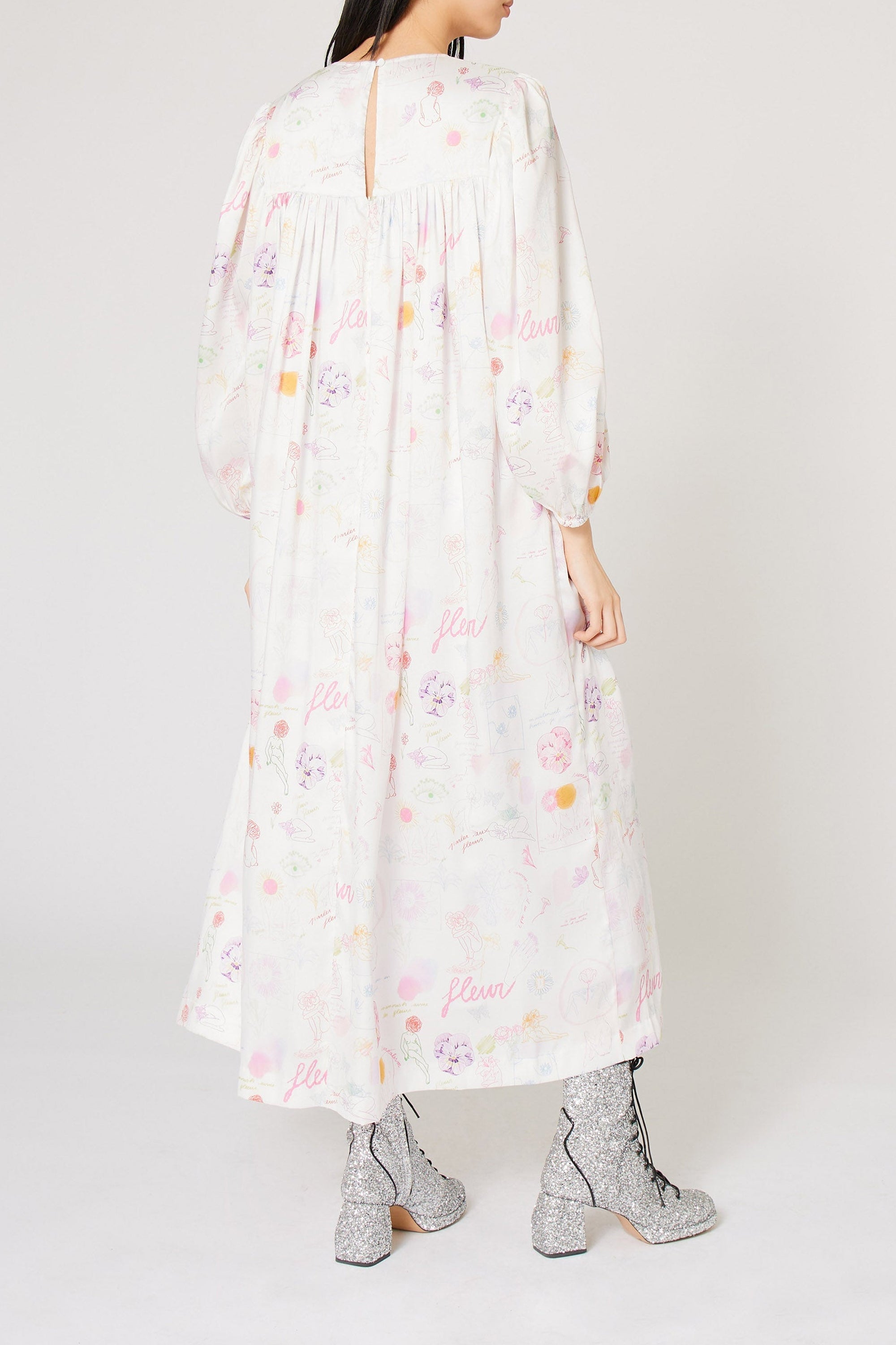 Robe Natacha Croquis - Multicolore