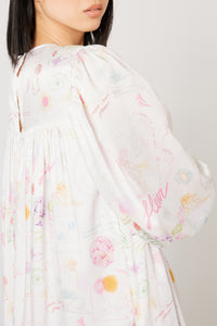 Robe Natacha Croquis - Multicolore