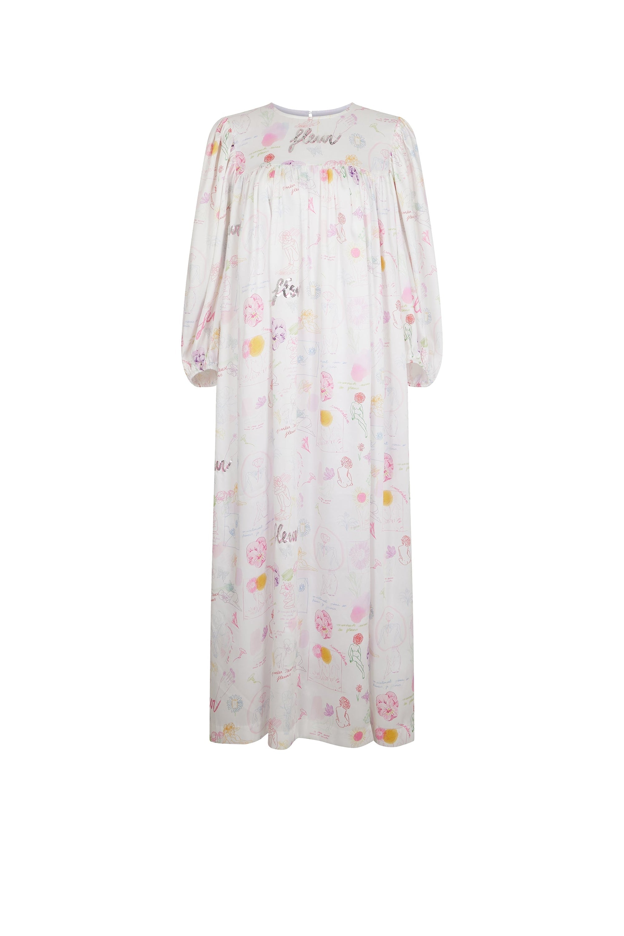 Robe Natacha Croquis - Multicolore