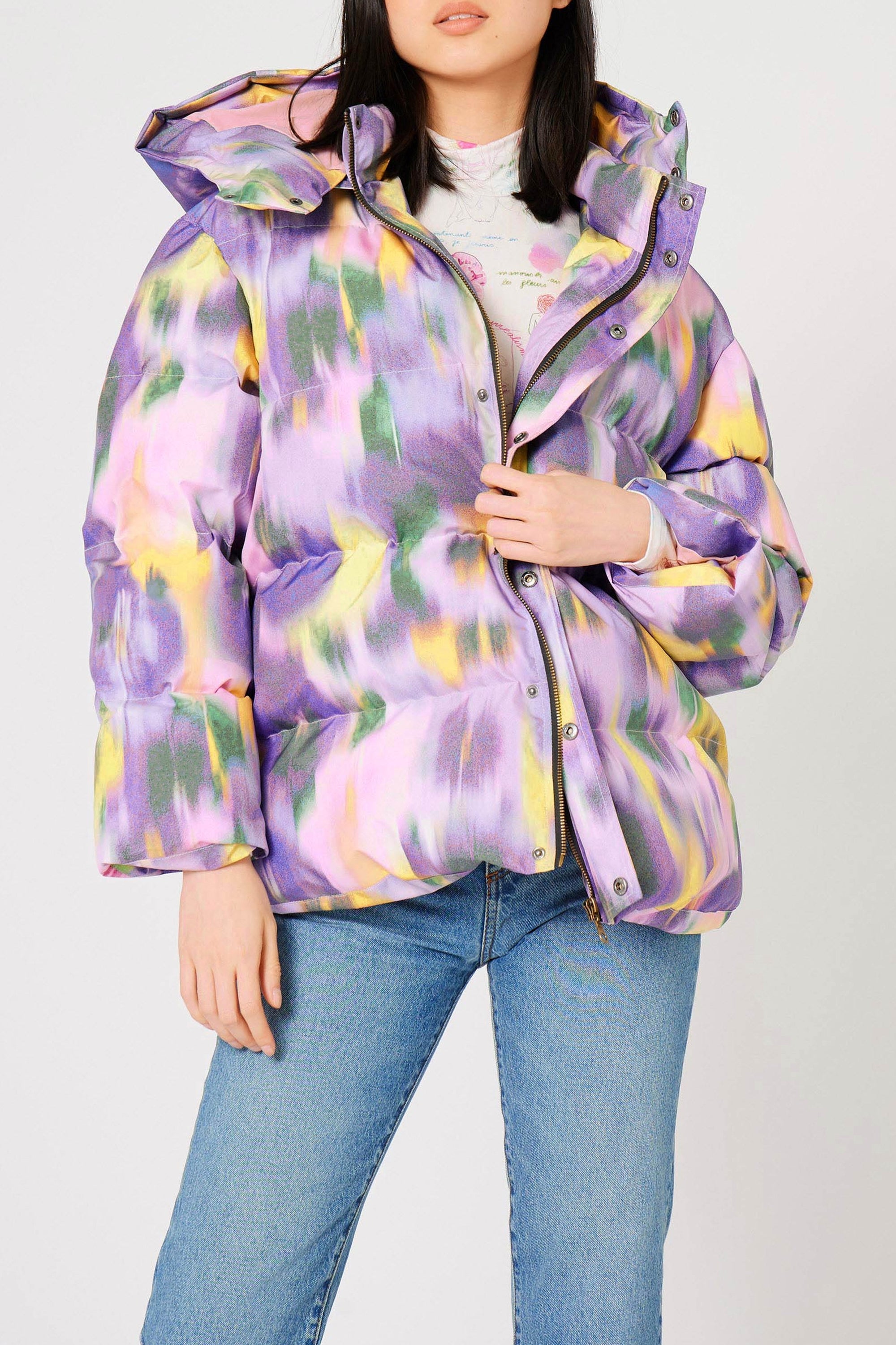 Doudoune Natacha - Violet