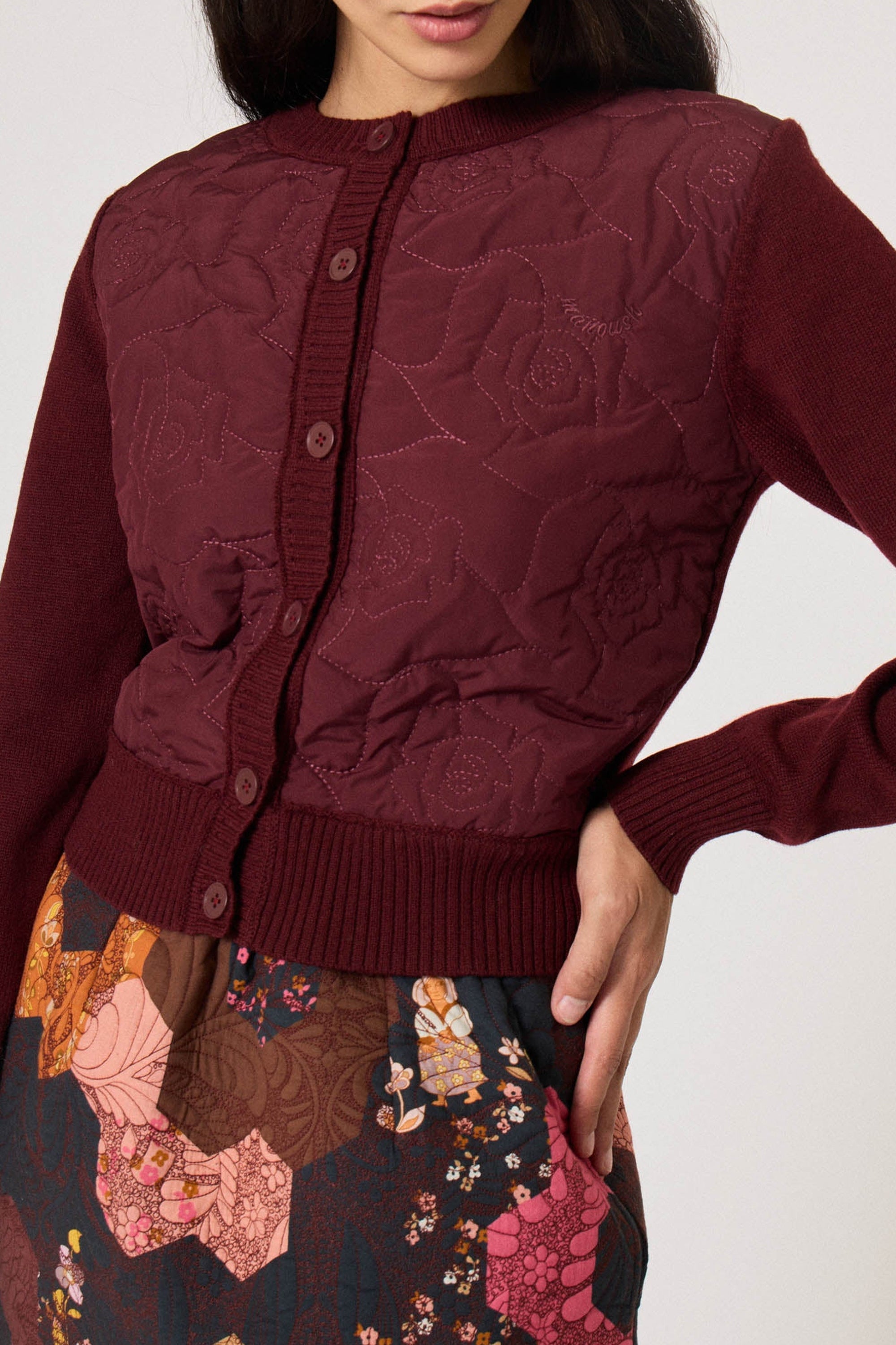 Cardigan Nuage en maille - Noir