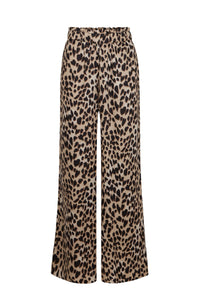 Pantalon Panthère Coeur - Camel