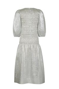 Robe smockée Peau D'Ane - Argenté
