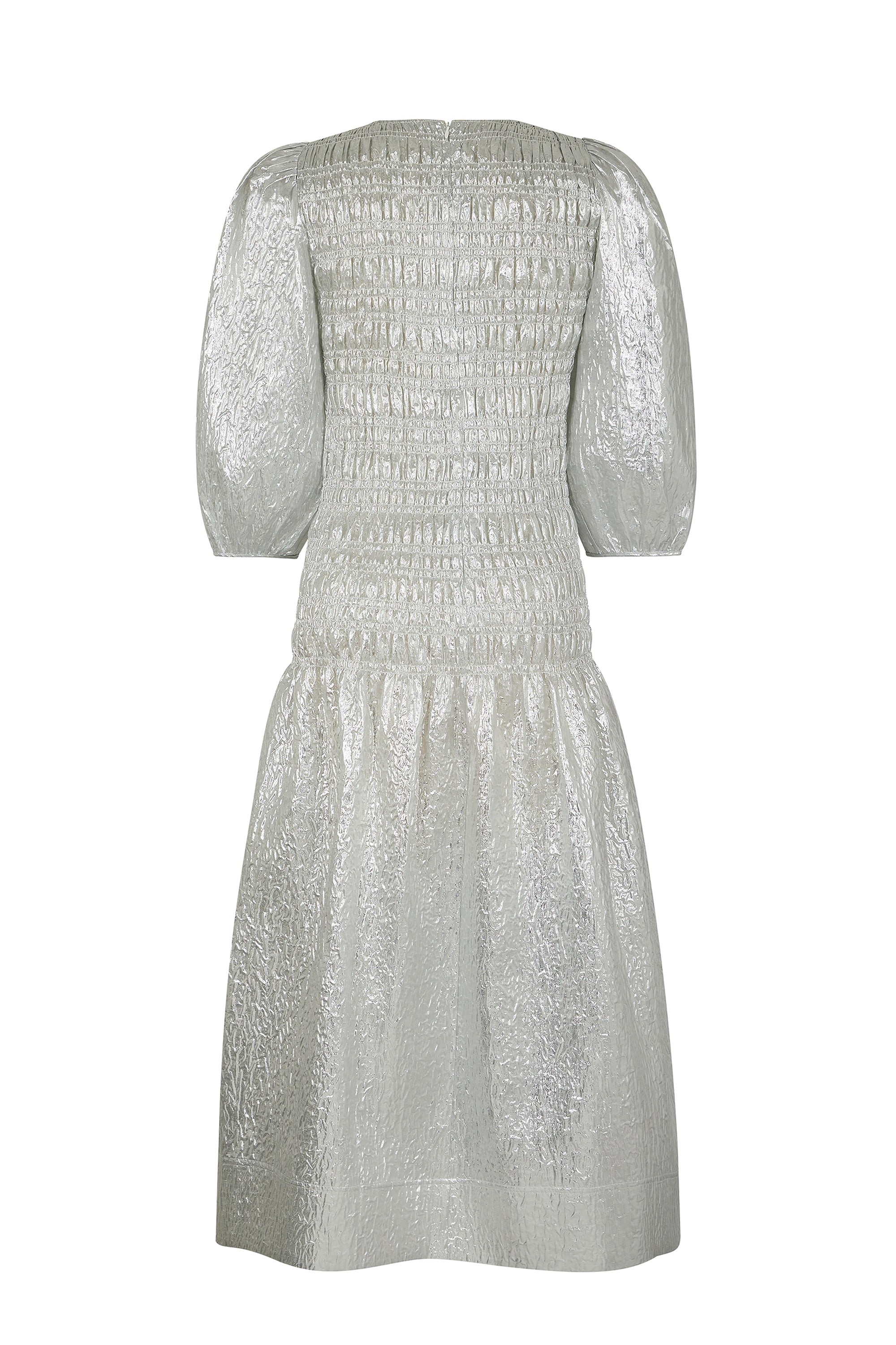 Robe smockée Peau D'Ane - Argenté