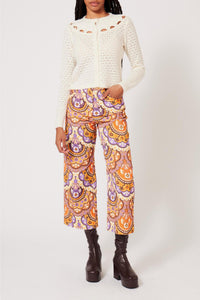 Cardigan Pointelle - Beige