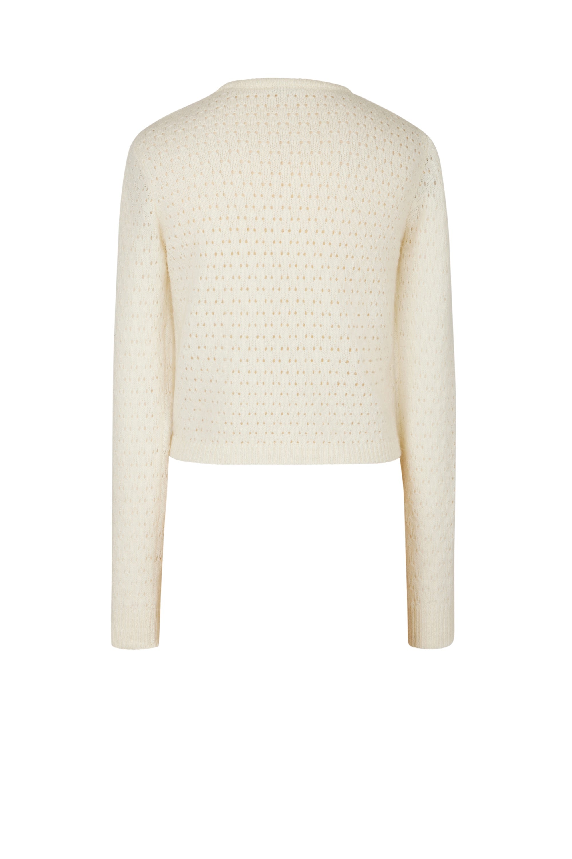 Cardigan Pointelle - Beige