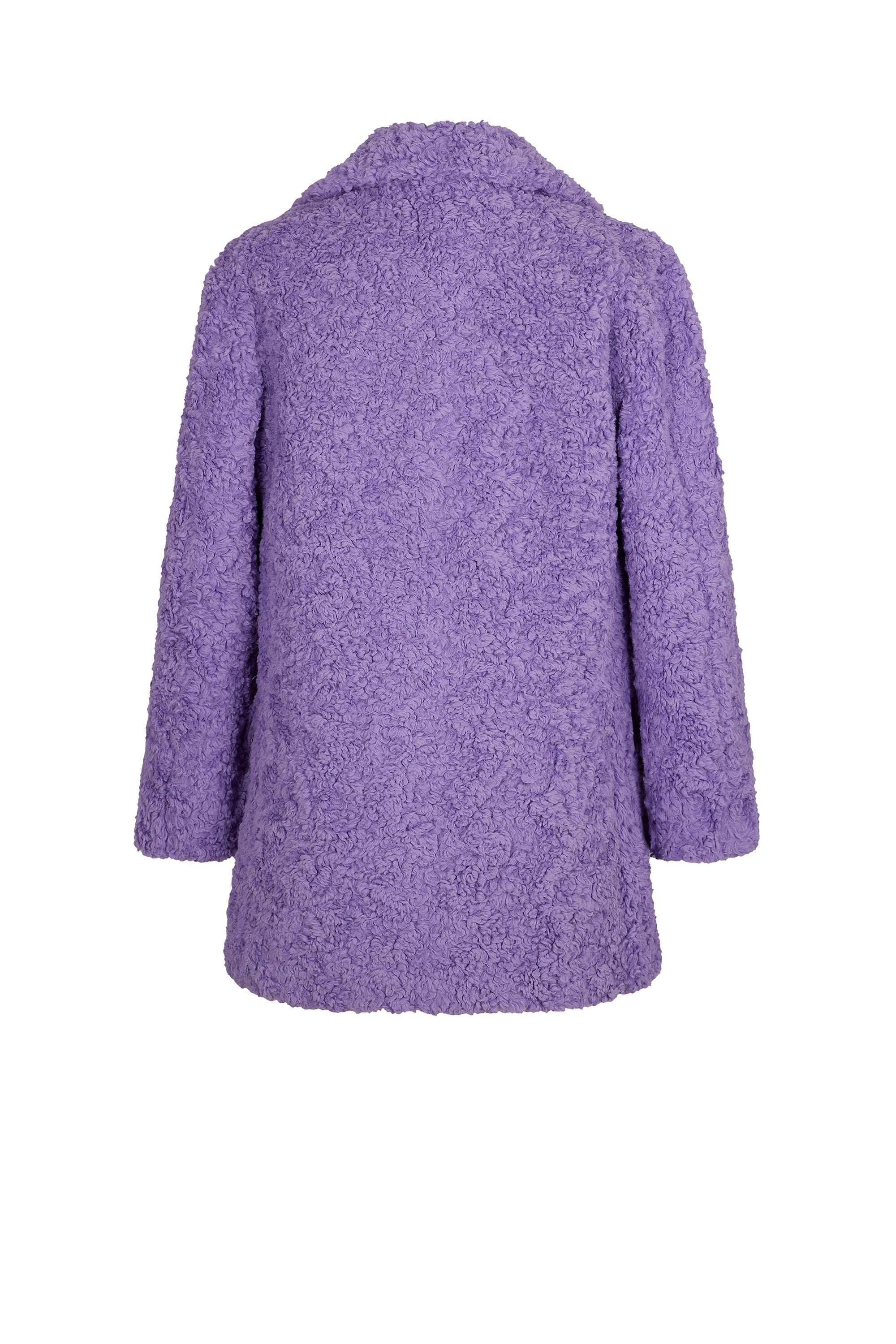 Manteaux mi-long à col tailleur - Violet