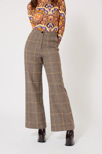 Pantalon Scotland en laine - Camel