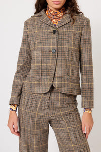 Veste Scotland en laine - Camel