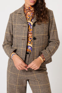 Veste Scotland en laine - Camel