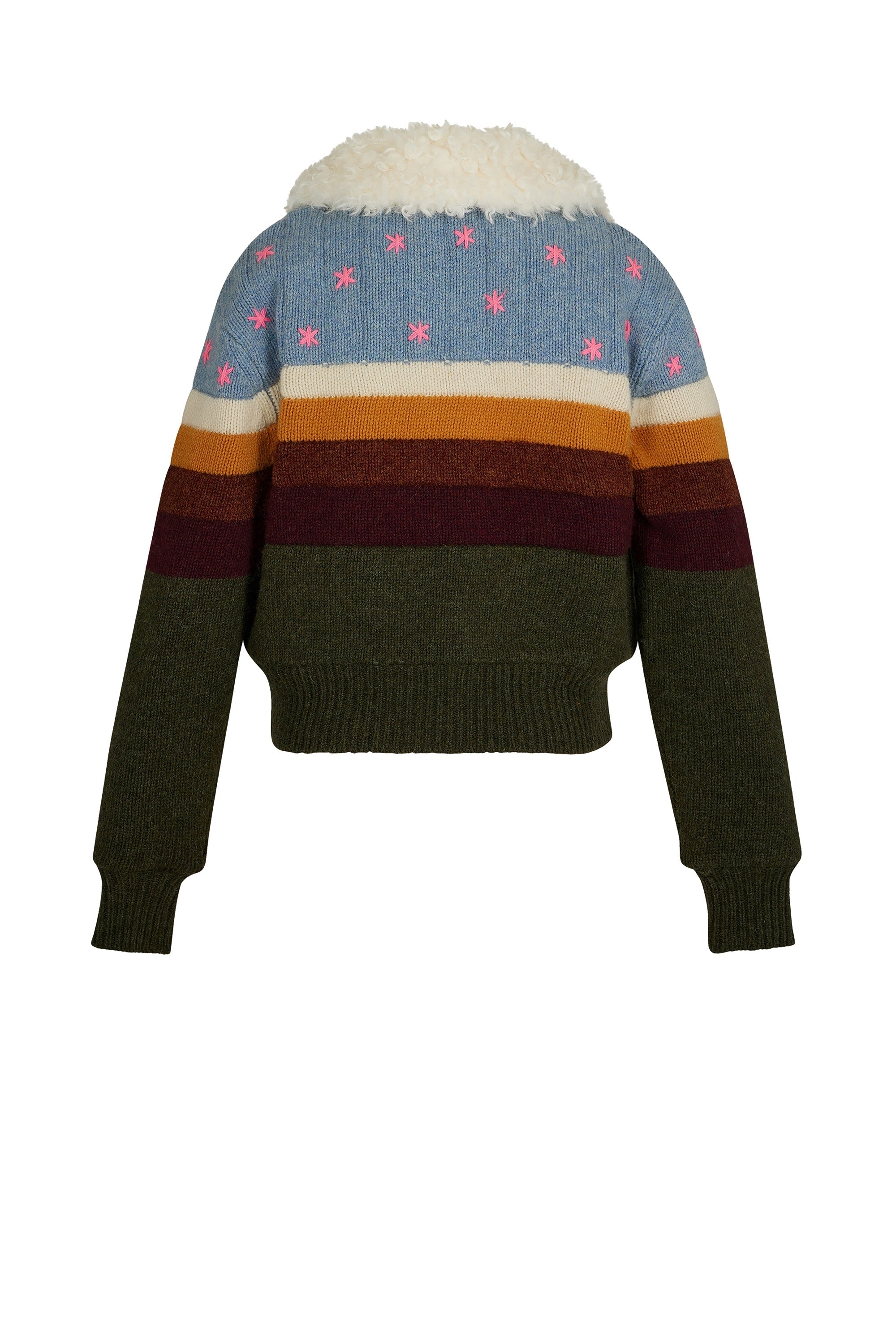 Veste Ski en laine - Multicolore