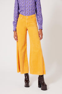 Pantalon Soul en velours - Jaune