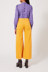Pantalon Soul en velours - Jaune