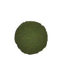 Coussin Bomboloni en laine bouclée - Vert