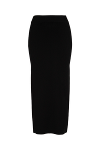 Jupe vintage en laine - Noir