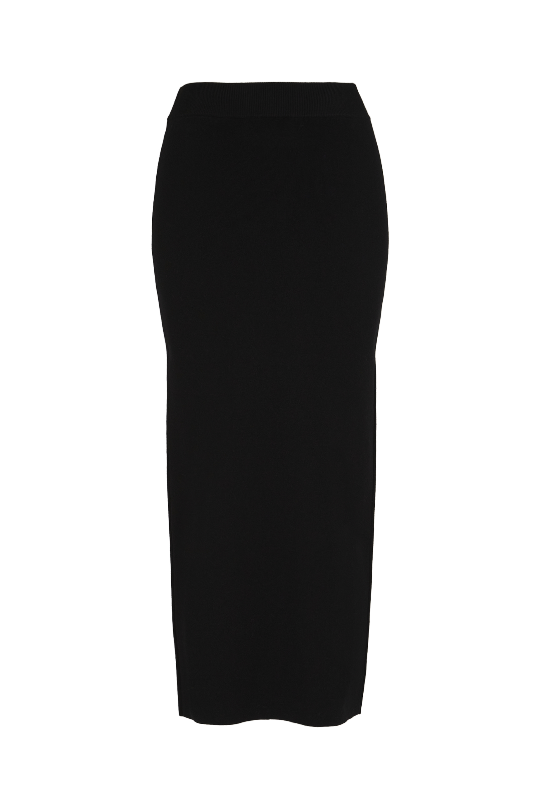 Jupe vintage en laine - Noir
