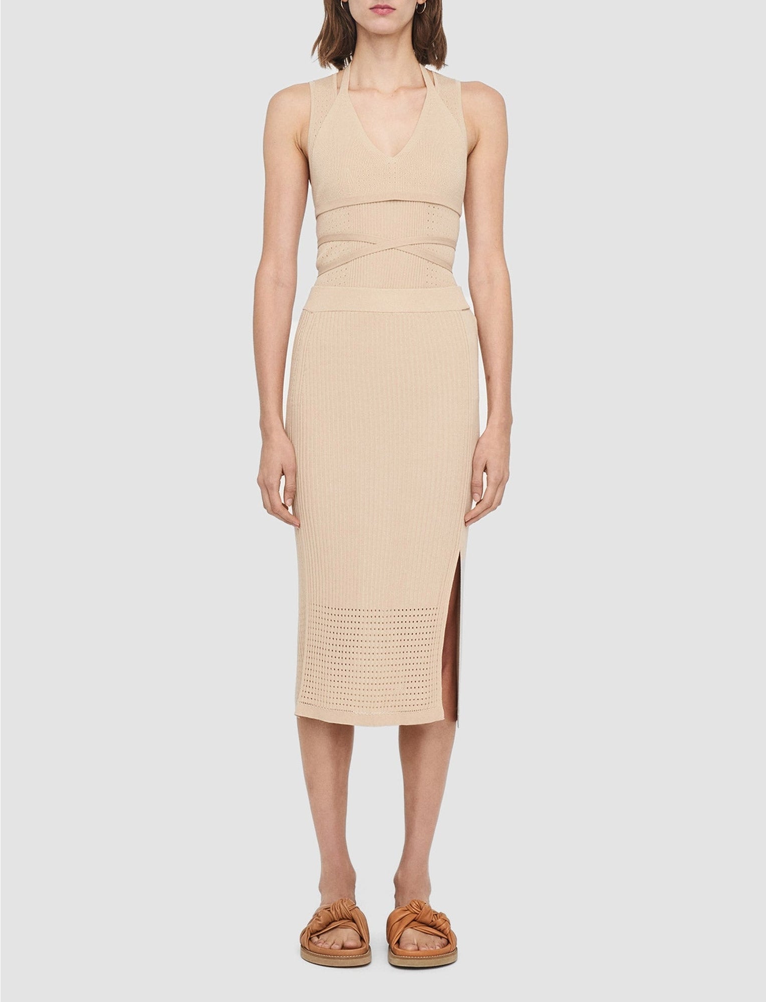 DJV /  3qty / 65€ / 8-5 / ST63%   Skirt-Cotton Rayon Rib