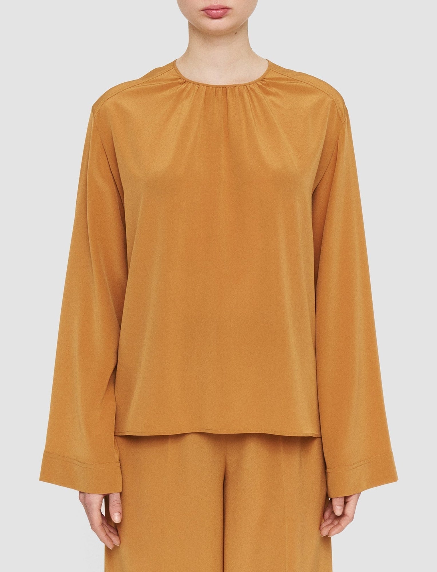 DJV /  3qty / 95€ / 1-1 / ST100%   Braidwood-Blouse-Crepe De Soie