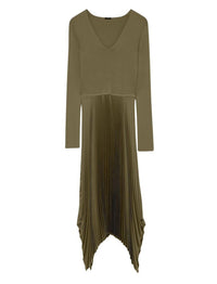 DJV /  2qty / 190€ / 1-0 / ST0%   Dubois-Dress-Knit Weave Plisse