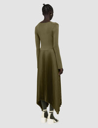 DJV /  2qty / 190€ / 1-0 / ST0%   Dubois-Dress-Knit Weave Plisse