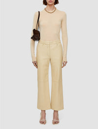 DJV /  5qty / 390€ / 2-2 / ST100%   Talia-Pant-Nappa Leather