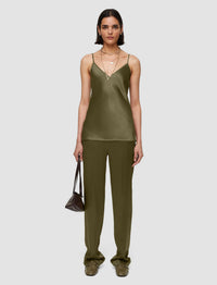 DJV HR / 2qty   Clea Top-Blouse-Silk Satin