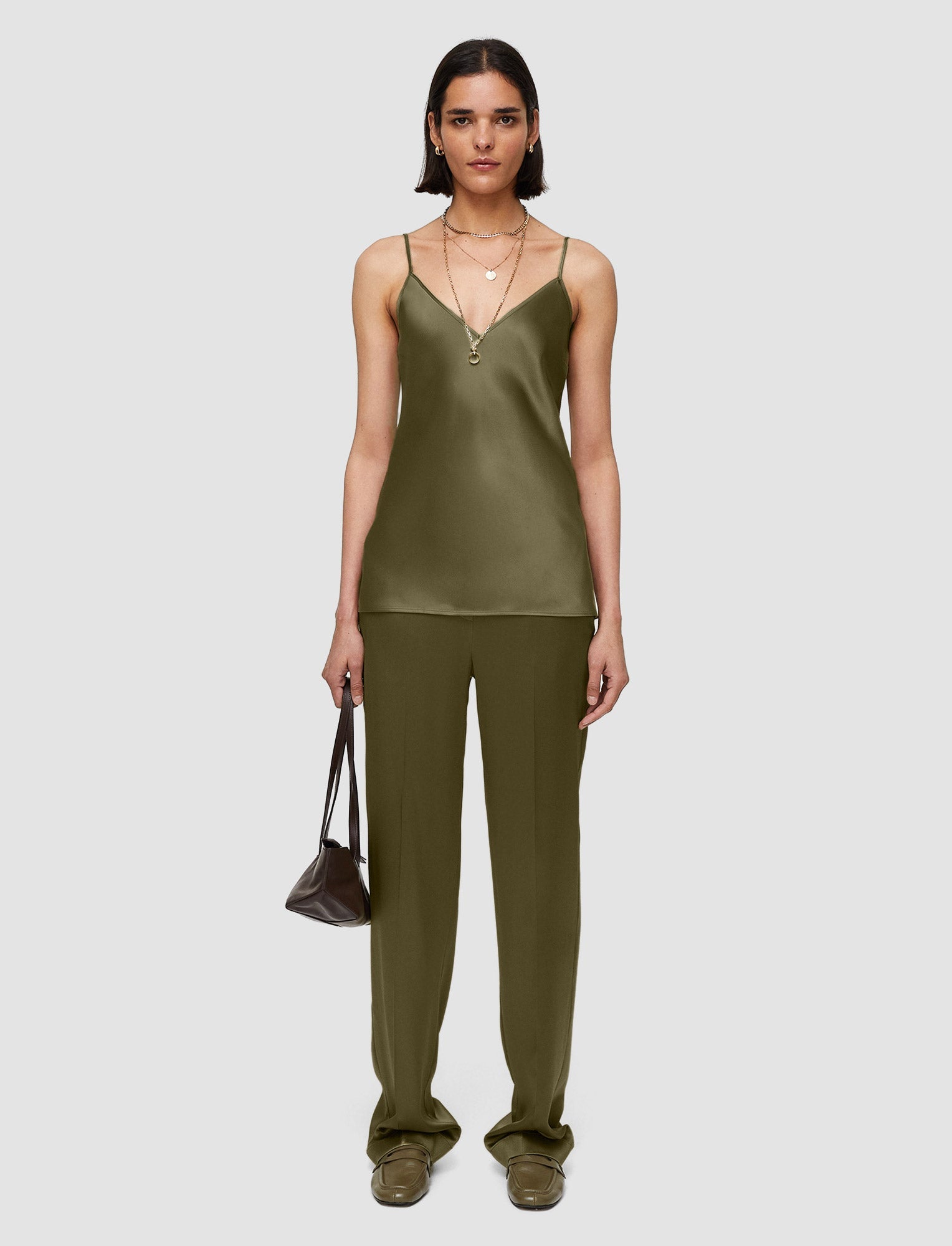 DJV HR / 2qty   Clea Top-Blouse-Silk Satin