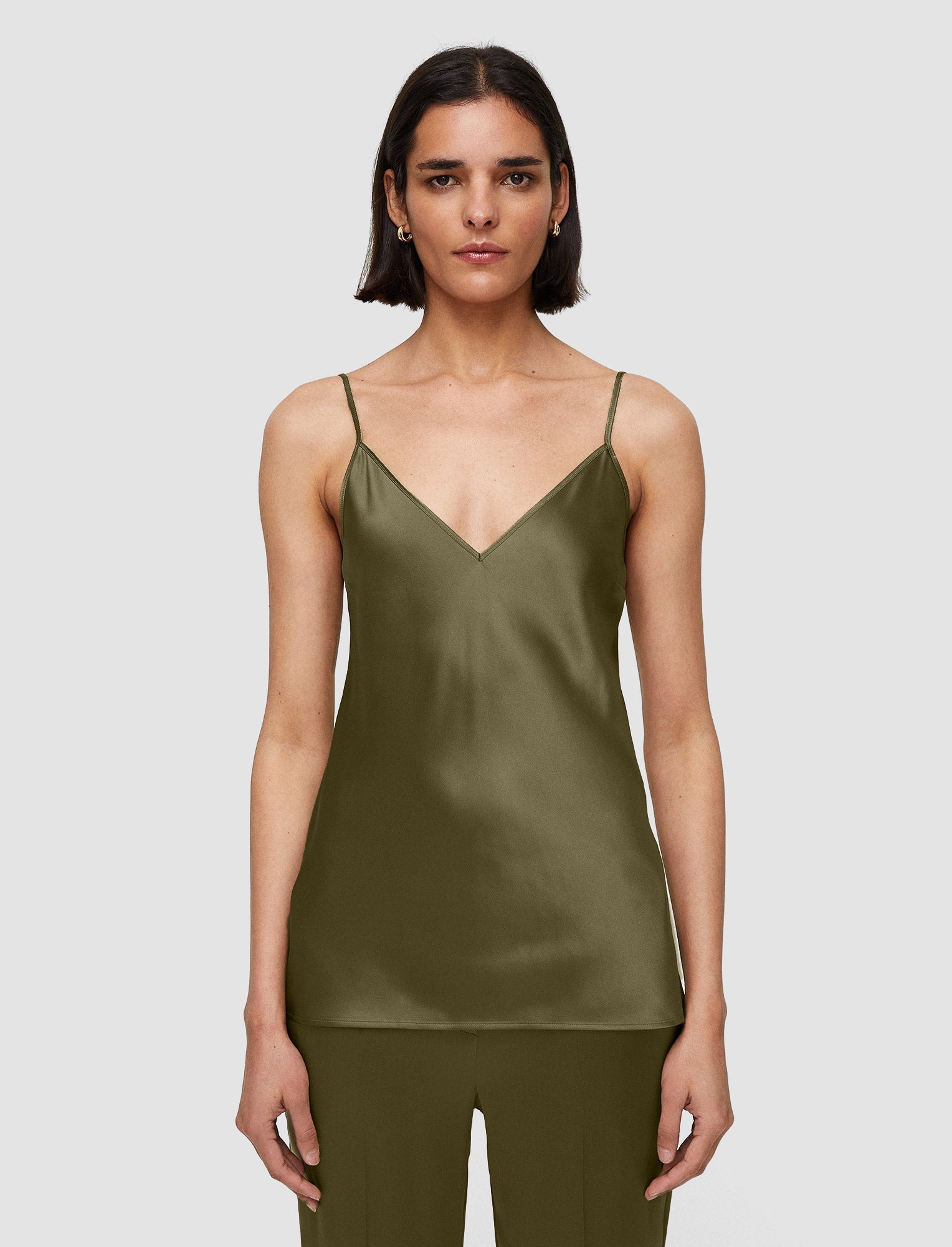 DJV HR / 2qty   Clea Top-Blouse-Silk Satin