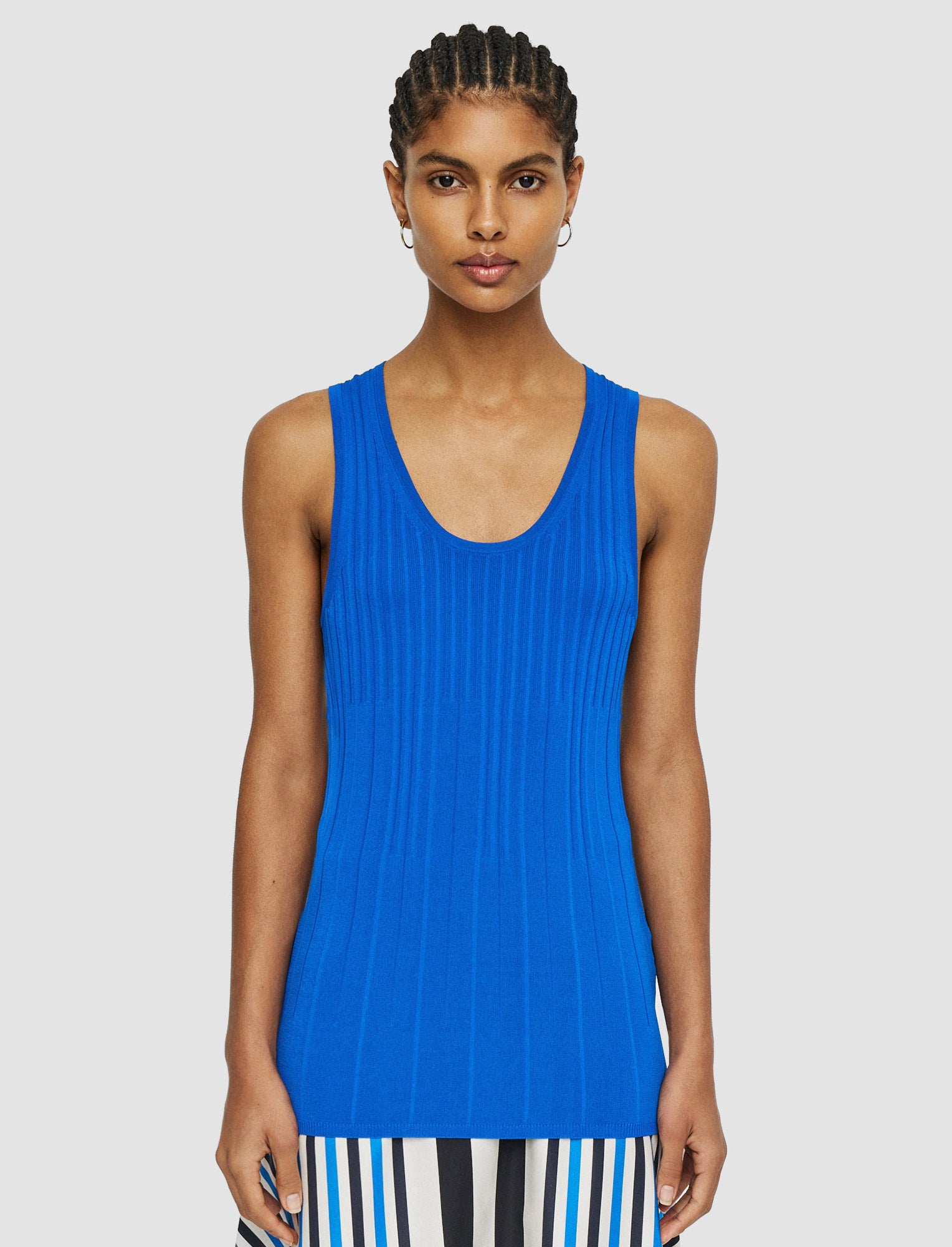 NEW / 3qty   Tank-Viscose Rib