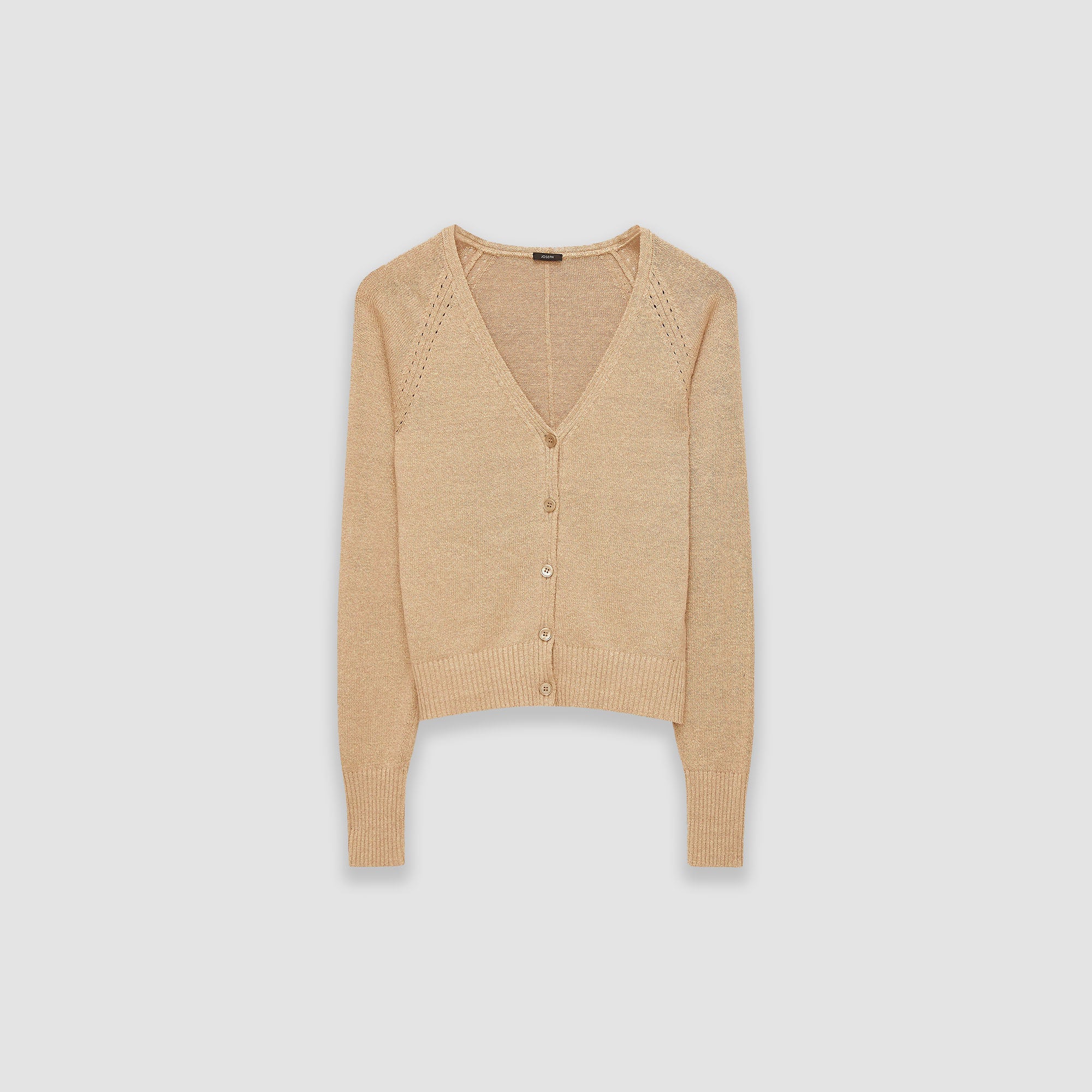 NEW / 5qty   Cardigan-Linen Blend