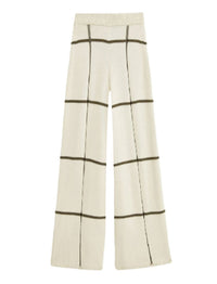 DJV /  11qty / 150€ / 3-3 / ST100%   Culotte Pants-Grid Co Silk