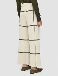 DJV /  11qty / 150€ / 3-3 / ST100%   Culotte Pants-Grid Co Silk